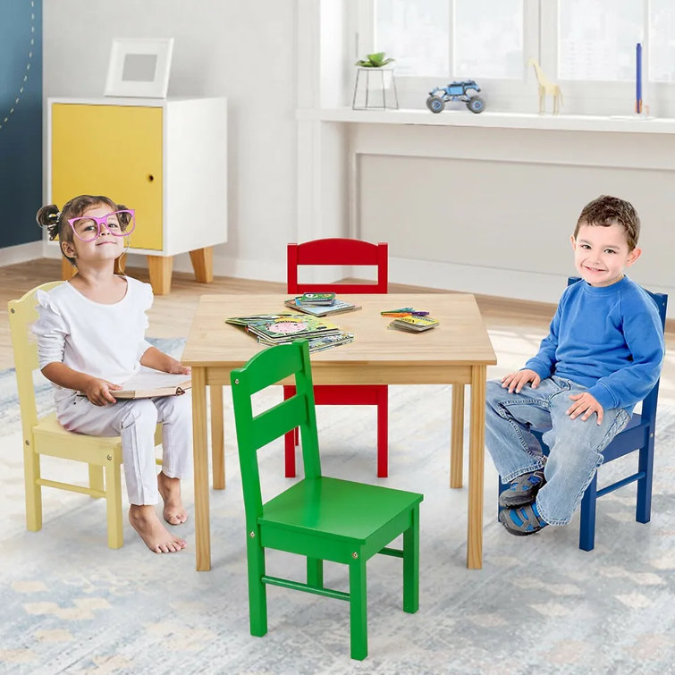 Childrens play cheap table with chairs